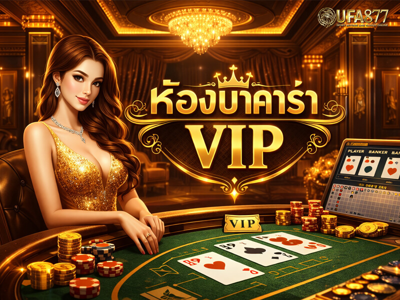 ห้องบาคาร่า VIP สัมผัสความเหนือระดับที่มากกว่าแค่การวางเดิมพัน