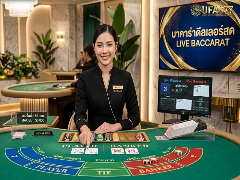 บาคาร่าดีลเลอร์สด